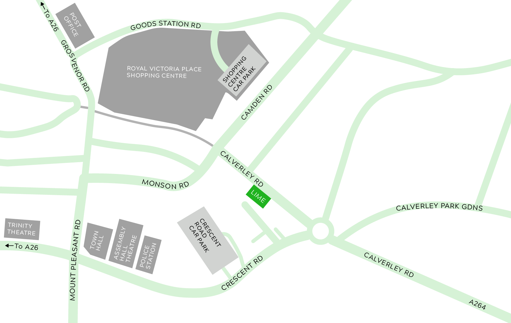 Map to Lime Modern Living